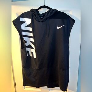 Nike Dri-Fit sleeveless hoodie